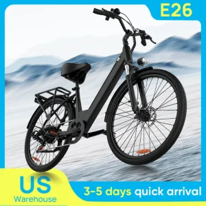 750W E-Bike Commuter 26x2" Tire